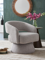 Nashkins Pebble Swivel Accent Chair by ASHLEY FURNITURE at Eve Furniture