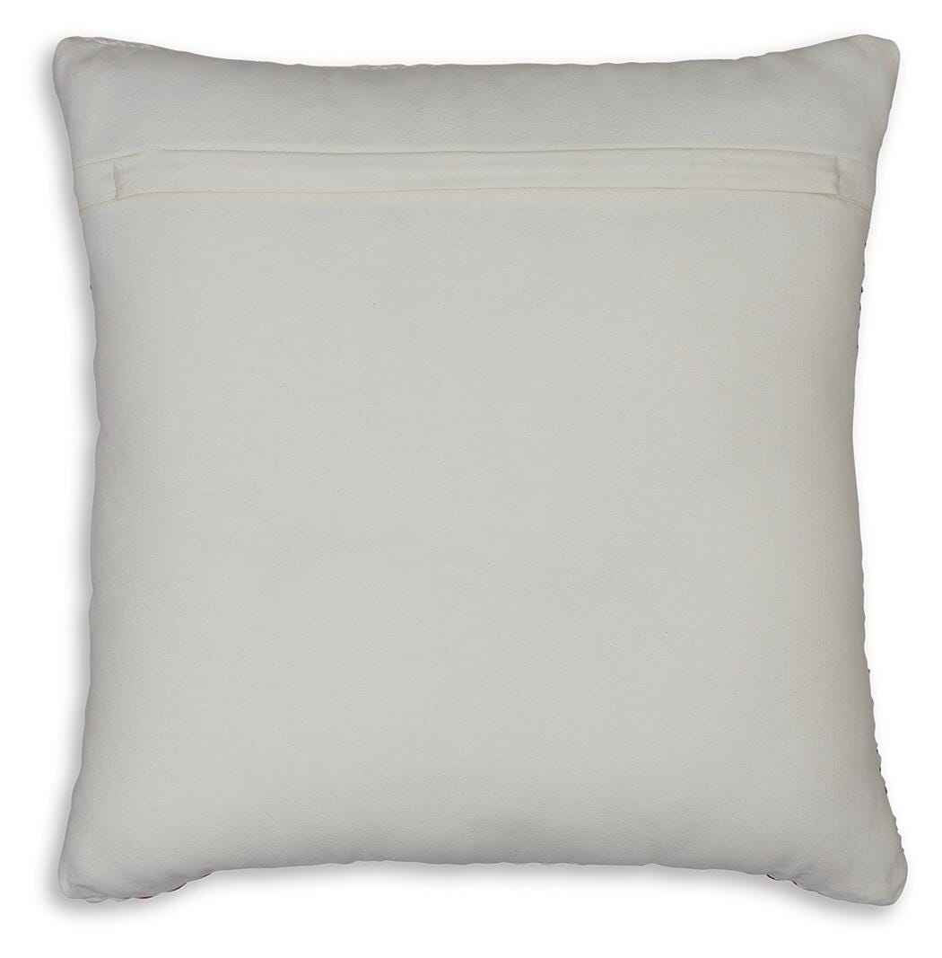 Nashlin White/Rust Pillow by Ashley at Eve Furniture