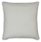 Nashlin White/Rust Pillow by Ashley at Eve Furniture