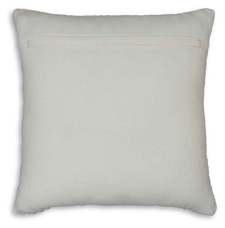 Nashlin White/Rust Pillow by Ashley at Eve Furniture
