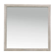 Nashville Antique White/Brown Mirror (Mirror Only) by Homelegance at Eve Furniture