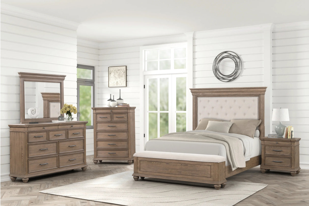 Nashville Brown 4-piece Bedroom Set by Happy Homes at Eve Furniture