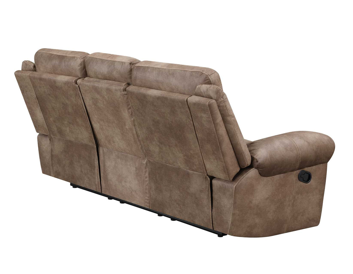 Nashville Coca 3-Piece Manual Reclining Set by Steve Silver at Eve Furniture