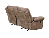 Nashville Coca 3-Piece Manual Reclining Set by Steve Silver at Eve Furniture