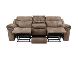 Nashville Coca 3-Piece Manual Reclining Set by Steve Silver at Eve Furniture