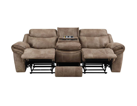 Nashville Coca 3-Piece Manual Reclining Set by Steve Silver at Eve Furniture