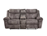 Nashville Gray 3-Piece Manual Reclining Set by Steve Silver at Eve Furniture
