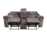 Nashville Gray 3-Piece Manual Reclining Set by Steve Silver at Eve Furniture
