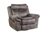 Nashville Gray 3-Piece Manual Reclining Set by Steve Silver at Eve Furniture