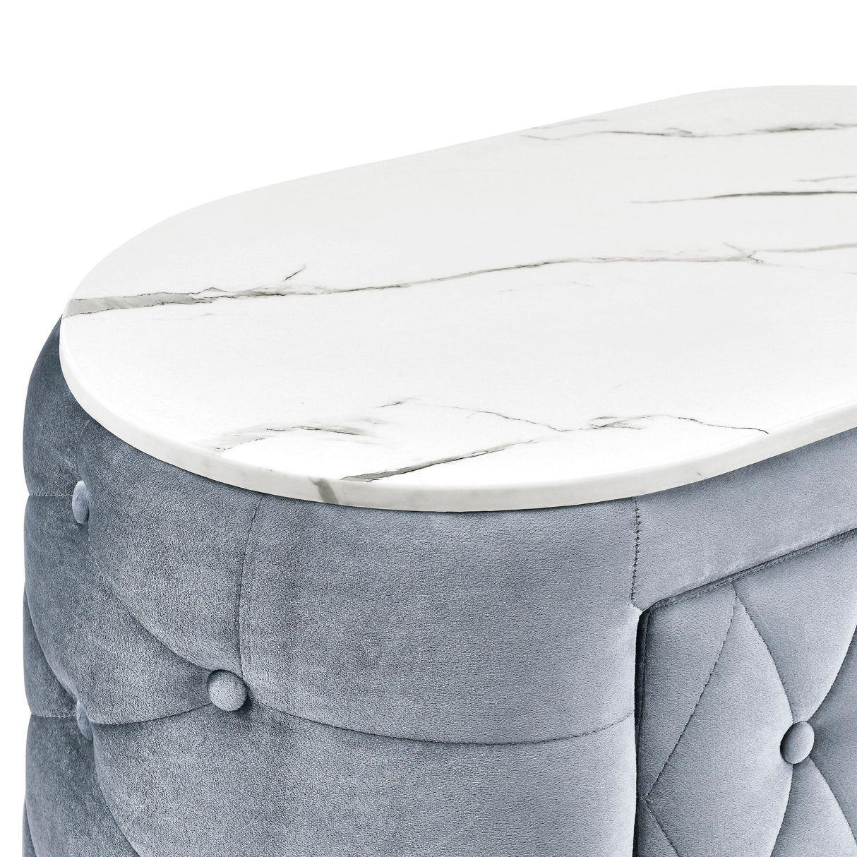 Natalia Gray Nightstand by Crown Mark at Eve Furniture