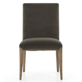 Nate Dining Chair, Modern Velvet Loden, Set of 2 by Four Hands by Four Hands at Eve Furniture
