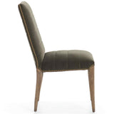 Nate Dining Chair, Modern Velvet Loden, Set of 2 by Four Hands by Four Hands at Eve Furniture