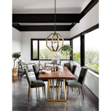 Nate Dining Chair, Modern Velvet Loden, Set of 2 by Four Hands by Four Hands at Eve Furniture