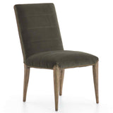 Nate Dining Chair, Modern Velvet Loden, Set of 2 by Four Hands by Four Hands at Eve Furniture