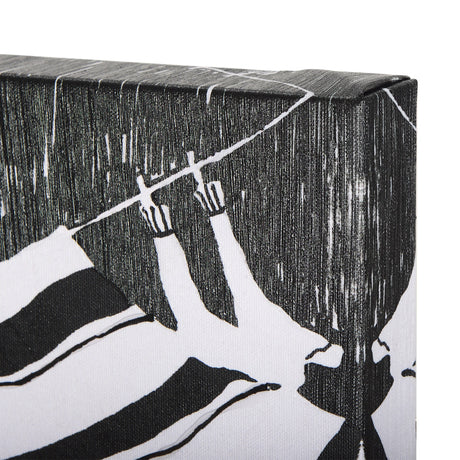 National Laundry Day by Mercana Studio a Hand Embellished Textured Canvas by Mercana at Eve Furniture