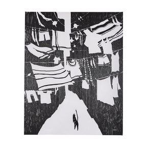 National Laundry Day by Mercana Studio a Hand Embellished Textured Canvas by Mercana at Eve Furniture