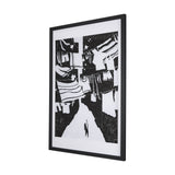 National Laundry Day by Mercana Studio Hand Embellished Textured Framed Art Print Matted under Glass by Mercana at Eve Furniture