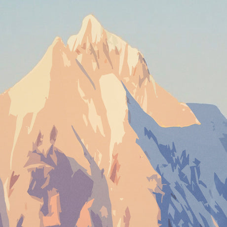 National Park - Glacier by Mark Chandon a Framed Art Print Matted under Glass by Mercana at Eve Furniture