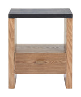 Natt Black Side Table by Zuomod at Eve Furniture