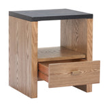 Natt Black Side Table by Zuomod at Eve Furniture