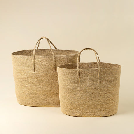 Natura Seagrass Baskets S/2 by Mercana at Eve Furniture