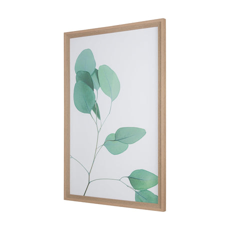 Nature Calm Lull by Mercana Studio a Hand Embellished Textured Framed Art Print Matted under Glass by Mercana at Eve Furniture