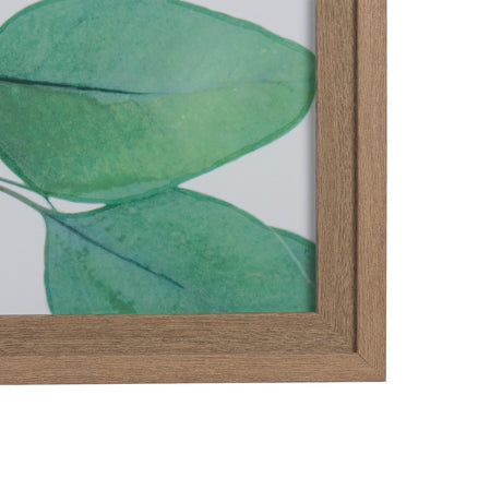 Nature Calm Lull by Mercana Studio a Hand Embellished Textured Framed Art Print Matted under Glass by Mercana at Eve Furniture