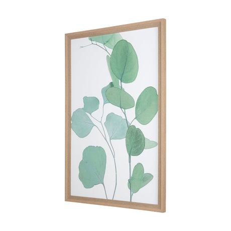 Nature Calm Rest by Mercana Studio a Hand Embellished Textured Framed Art Print Matted under Glass by Mercana at Eve Furniture