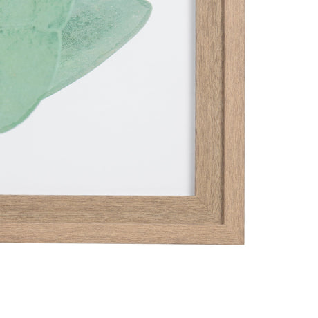 Nature Calm Rest by Mercana Studio a Hand Embellished Textured Framed Art Print Matted under Glass by Mercana at Eve Furniture