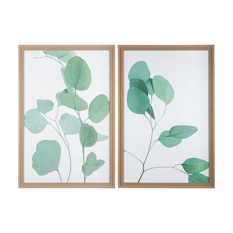 Nature Calm Rest by Mercana Studio a Hand Embellished Textured Framed Art Print Matted under Glass by Mercana at Eve Furniture