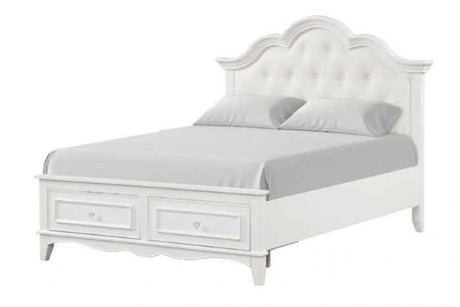 Naucalpan White 4-Piece Twin Bedroom Set by Furniture of America at Eve Furniture