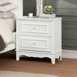 Naucalpan White Nightstand by Furniture of America at Eve Furniture
