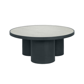Nautilus Antique Silver Mirrored Coffee Table by TOV Furniture at Eve Furniture