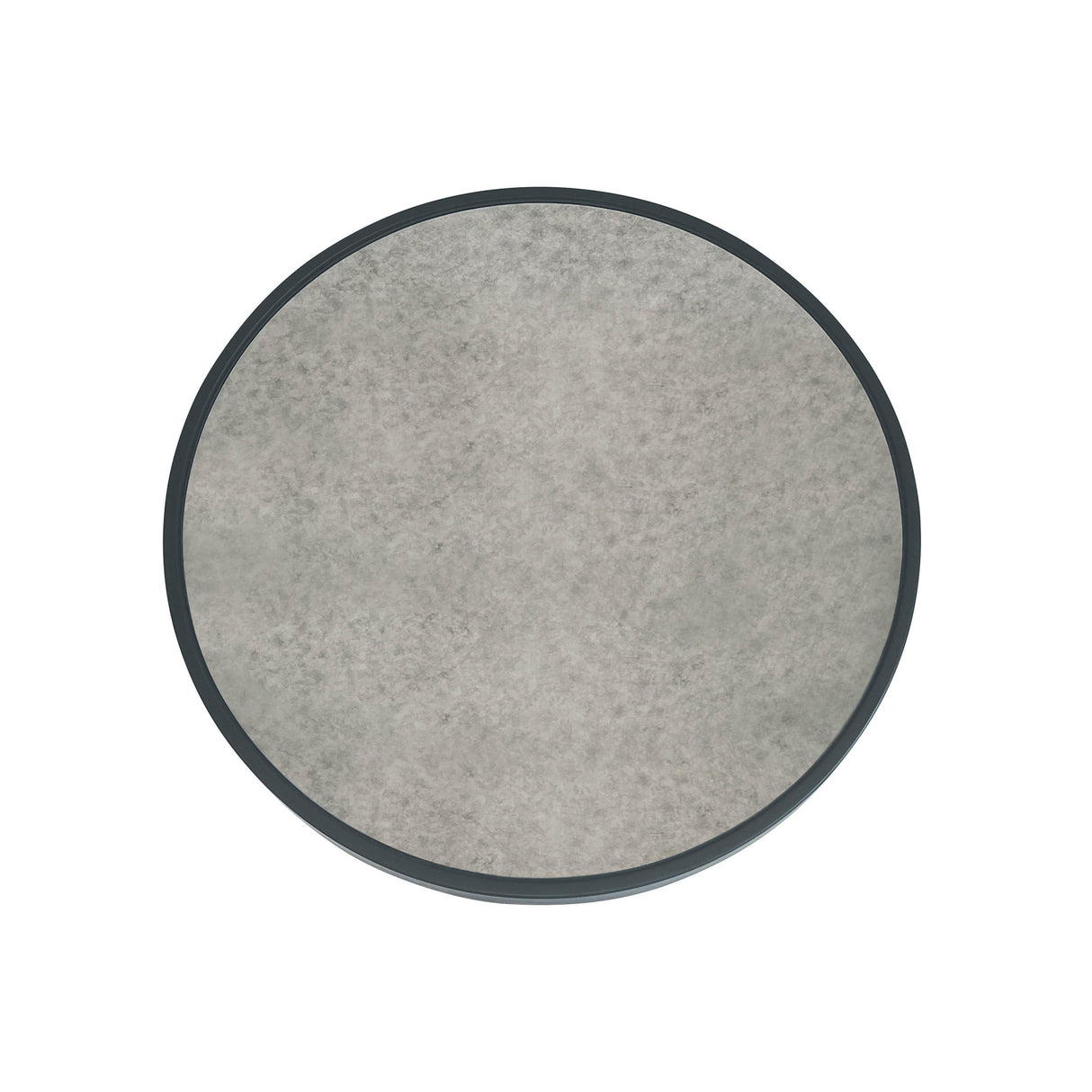 Nautilus Antique Silver Mirrored Side Table by TOV Furniture at Eve Furniture