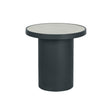 Nautilus Antique Silver Mirrored Side Table by TOV Furniture at Eve Furniture
