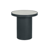 Nautilus Antique Silver Mirrored Side Table by TOV Furniture at Eve Furniture