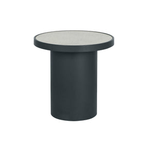Nautilus Antique Silver Mirrored Side Table by TOV Furniture at Eve Furniture