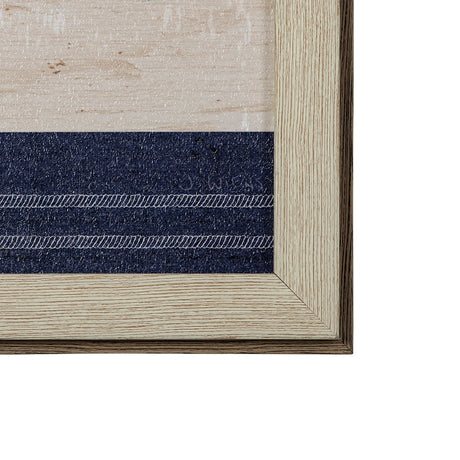Nautique IX by James Wiens a Hand Embellished Textured Framed Art Print by Mercana at Eve Furniture