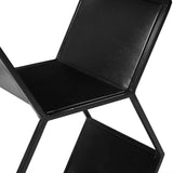 Navarre 72" Metal Octagonal Bookshelf by Home Trends & Design at Eve Furniture