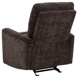 Navarro Chenille Upholstered Glider Recliner by Coaster at Eve Furniture