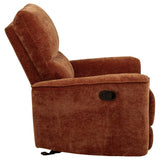 Navarro Chenille Upholstered Glider Recliner by Coaster at Eve Furniture