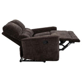 Navarro Chenille Upholstered Reclining Loveseat by Coaster at Eve Furniture