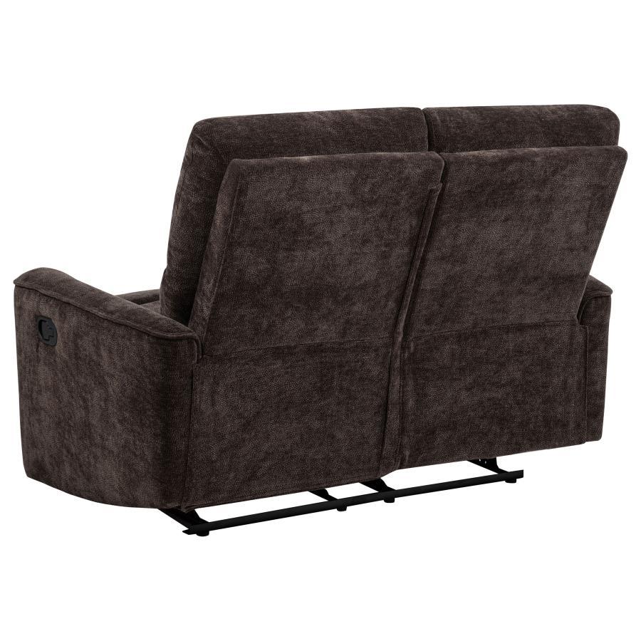Navarro Chenille Upholstered Reclining Loveseat by Coaster at Eve Furniture