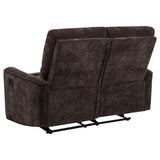 Navarro Chenille Upholstered Reclining Loveseat by Coaster at Eve Furniture