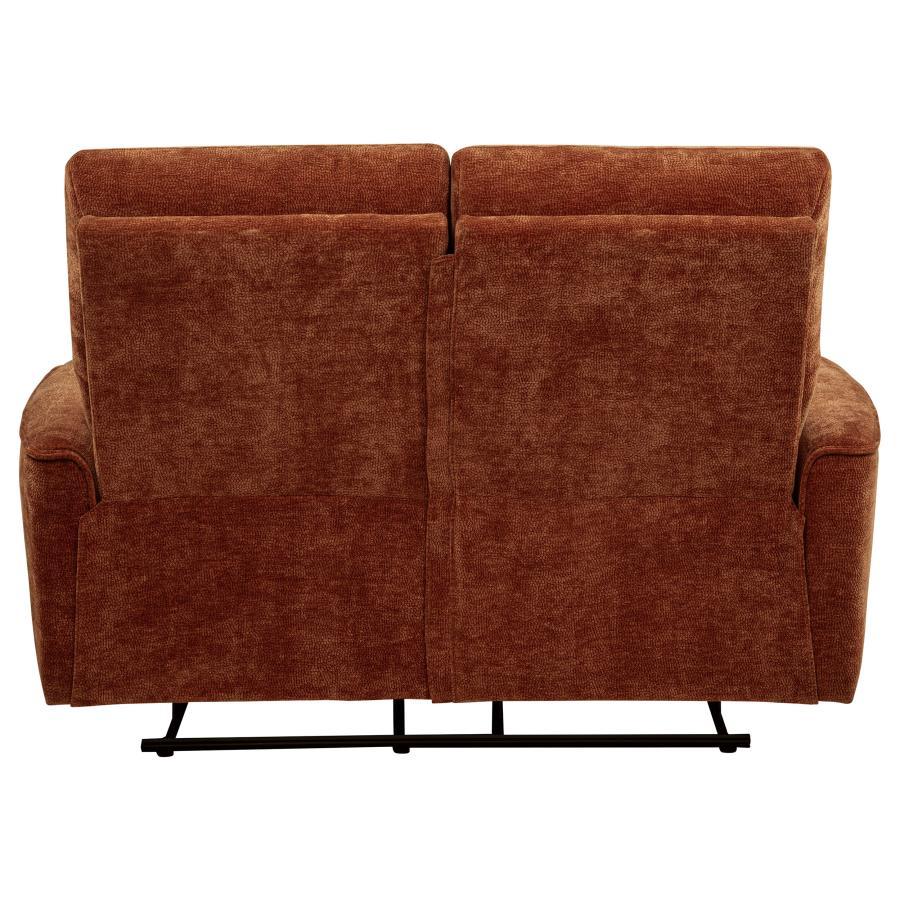 Navarro Chenille Upholstered Reclining Loveseat by Coaster at Eve Furniture