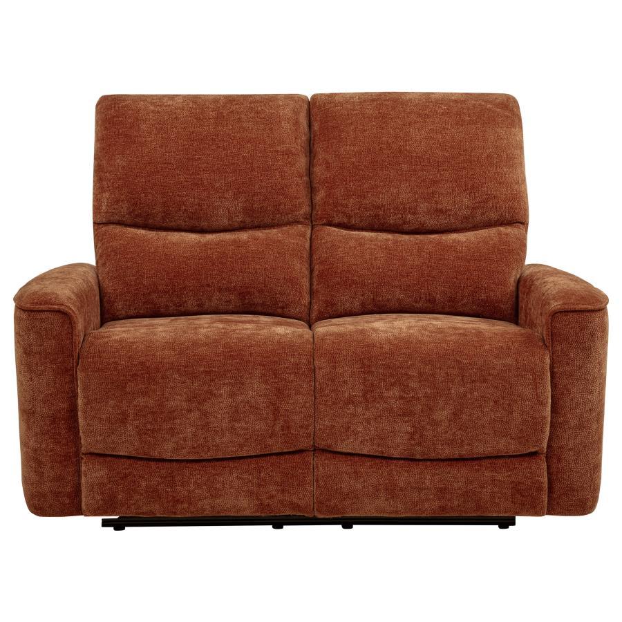 Navarro Chenille Upholstered Reclining Loveseat by Coaster at Eve Furniture