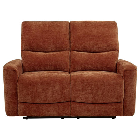 Navarro Chenille Upholstered Reclining Loveseat by Coaster at Eve Furniture