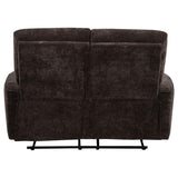 Navarro Chenille Upholstered Reclining Loveseat by Coaster at Eve Furniture