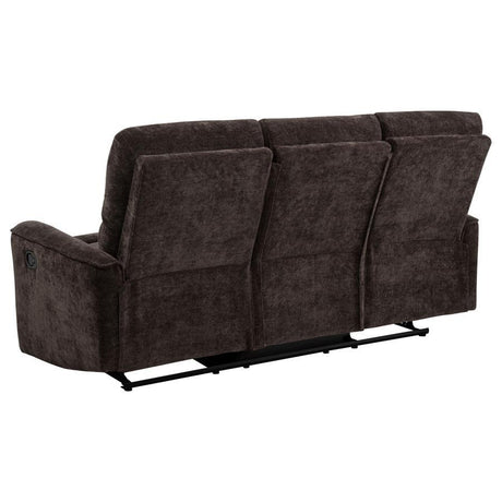 Navarro Chenille Upholstered Reclining Sofa by Coaster at Eve Furniture