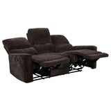 Navarro Chenille Upholstered Reclining Sofa by Coaster at Eve Furniture